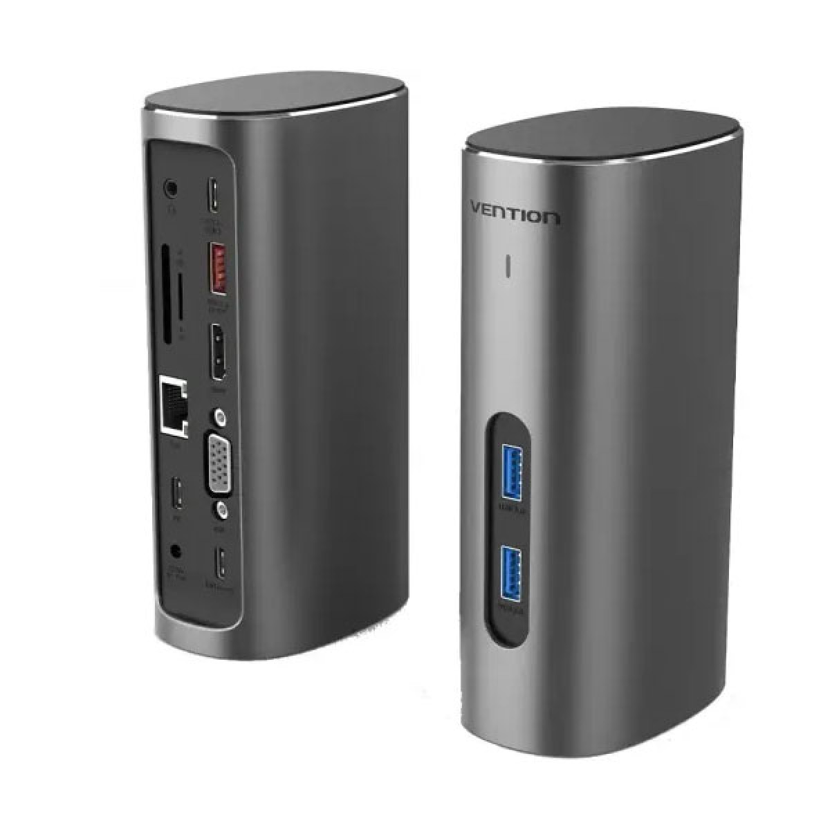 VENTION TPJH0EU USBC 12in1 Vertical Hub Docking Station